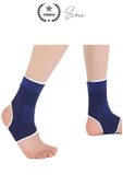 Yüksek Kalite Elastik Ayak Bilek Koruyucu Destek Bandajı Bandı Spor Sıkıştırma Sağ Sol Çift - 5