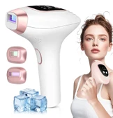 nwn3 Acısız IPL Buz Lazer Epilasyon Cihazı 999.999 Flaş Atım Tüm Vücut - Yüz - 1