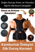 Profesyonel Ortopedik Omurga Sırt Bel Kas Güçlendirici Fıtık Kamburluk Önleyici Dik Duruş Korsesi - 1