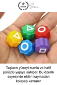 Squid Game 5 Taş Oyunu Seti Kutulu Renkli Geleneksel Kore Gonggi Koordinasyon Aile Parti Aktivite - 2