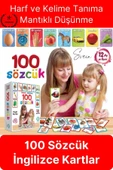 Premium Özel Üretim Zeka Geliştirici Yabancı Dil Eğitici Çocuk İlk 100 Sözcük İngilizce Türkçe - 1