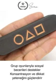 Squid Game 5 Taş Oyunu Seti Kutulu Renkli Geleneksel Kore Gonggi Koordinasyon Aile Parti Aktivite - 3