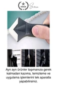 3'ü 1 Arada Fayans Derz Dolgu Silikon Kazıyıcı Sıyırıcı Uygulayıcı Aparat Mutfak Banyo Kapı Pencere - 3