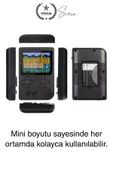 Sup 400 Taşınabilir Mini 2 in 1 GameBoy Oyun Konsolu Retro Nostaljik Atmosfer Atari Video Çocuk - 3