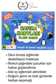 İkili Hafıza Kartları Çocuk Eğitici Eşleştirme Oyun Seti Zeka Gelişim Algı Dikkat Oyunu 108 Kart - 4