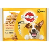 Pedigree Multipack Karışık Köpek Konserve Maması 4x100 Gr - 1