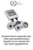 8 Bit 620 Oyunlu 2 Kontrol Kollu Video Games Retro Nostaljik Ev Oyun Konsolu Tv Uyumlu Mini Atari - 5