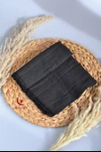 Bambu Kraş Şal Siyah - 2