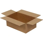 25x15x10cm Tek Oluklu Koli - Kraft - 1