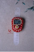 Boncuklu Taşlı Zikirmatik Kırmızı thumbnail 2