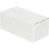 8,5x3,5x3cm Tek Oluklu Beyaz Koli - 1