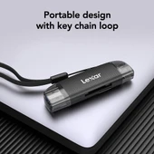 Lexar Dual USB-AC SDmicroSD Kart Okuyucu (LRW310X-BNBNG) - 10