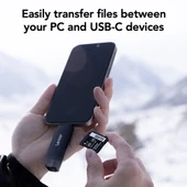 Lexar Dual USB-AC SDmicroSD Kart Okuyucu (LRW310X-BNBNG) - 7