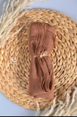 Bambu Kraş Şal Kahverengi - 3
