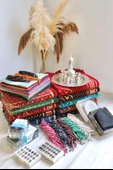 Hac ve Umre Hediyelik Seti 100 Kişilik Kadife Model-2 - 2