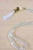 Laleli 99’lu Kristal Tesbih Beyaz thumbnail 1