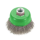 Ctm 65 Mm Inox Paslanmaz Saçaklı Çanak Fırça 20 Adet - 1