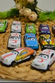 Çocuk Oyuncak  10’lu Metal Oyuncak Araba Seti – Karışık Model (Ambulans, Yarış Arabası ve Daha Fazlası) - 1