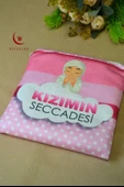 Kızımın Seccadesi – Çantalı Kız Çocuk Seccadesi(Pembe) thumbnail 5