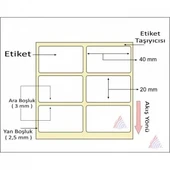 KUŞE BARKOD ETİKETİ 20X40 2´Lİ 2000 LİK thumbnail 2