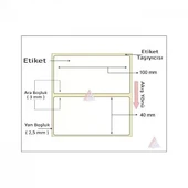 KUŞE BARKOD ETİKETİ 40X100 1000´LİK thumbnail 2