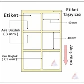KUŞE BARKOD ETİKETİ 40X40 2 Lİ 2000 LİK thumbnail 2