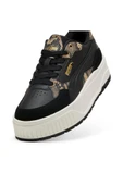Puma Karmen II Idol Snake Chic 400395 02 Kadın Sneaker Ayakkabı Siyah Altın 36-40 - 5