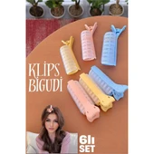 ModaCar Klipsli Saç Bigudisi Isısız Doğal Bukle Gece Bigudisi 3 cm 6 lı Set - 1