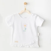 Andywawa Ac25966 Casual Bebek Tişört White - 1