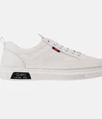 Erkek Rahat Taban Lastik Bağcıklı Sneaker Gerçek Deri MC 19039 BEYAZ - 6