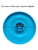 Motek Turbo Sap Yedek Disk Döner Başlıklı Mop Setler İçindir Sadece Yuvarlak Disk Kısmıdır - 2