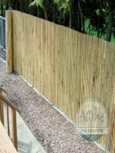 NEXT BAMBU Hasır Kamış Balkon Çiti Bahçe Çiti Dekarasyon 1 X 5  METRE - 5