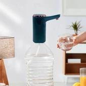 Buffer® Retro Model Otomatik Damacana Pompası Aparatı Yeşil Renk Bakır Detaylı - 8
