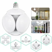 F-1997 Led Futbol Ufo Ampul E27 28w 360 Derece Katlanır Lamba Ac 220v Lamba Led Spot Işık Beyaz Glop Led - 3