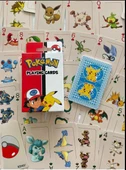 Pokemon İskambil Kağıdı Oyun Poker Kartı 54 Adet Pikachu - 5