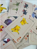 Pokemon İskambil Kağıdı Oyun Poker Kartı 54 Adet Pikachu - 4