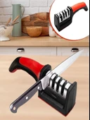 BUFFER 4 Aşamalı Kaymaz Taban Hızlı Bıçak Makas Bileme Bileyici Aracı - 1