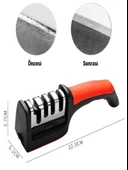 BUFFER 4 Aşamalı Kaymaz Taban Hızlı Bıçak Makas Bileme Bileyici Aracı - 3
