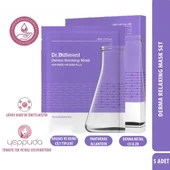 Dr.Different Derma Relaxing Mask - Derma Metal ve Cica İçerikli Besleyici & Yatıştırıcı Yüz Maskesi (5 Adet) - 1