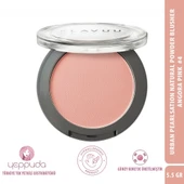 Klavuu Urban Pearlsation Natural Powder Blusher Angora Pink  #4 - İnci Tozu İçeren Allık - 1