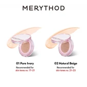 Merythod Radiance Cover Cushion 02 Natural Beige SPF50+PA+++ - Nemli ve Parlak Görümüm Sunan Fondöten - 10