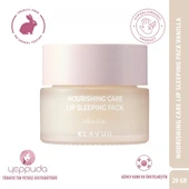 Klavuu Nourishing Care Lip Sleeping Pack Vanilla - Vanilya Özlü Besleyici Dudak Bakım Gece Maskesi - 1