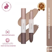 Merythod Double Contour Stick 01 Ash Grey - Çift Taraflı Soğuk Tonlu Kontür Stick - 7