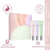 Klavuu White Pearlsation ideal Actress Backstage Cream Special Set - Kore İncisi İçeren Tone-Up Krem Mini Set - 1