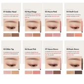 Merythod Twotone Shadow 01 Golden Hazel - Çift Tonlu, Süngerli Far Kalemi - 8