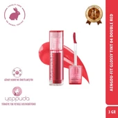 Merythod Aengdu-Fit Glossy Tint 04 Double Red - Yoğun Pigmentli Parlak Tint - 1