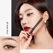 Merythod Reeltattoo Brush Pen Liner 01 Matt Black - Fırça Uçlu Mat Siyah Eyeliner - 2