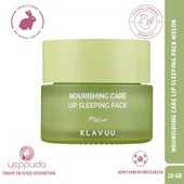 Klavuu Nourishing Care Lip Sleeping Pack Melon - Kavun Özlü Besleyici Dudak Bakım Gece Maskesi - 1