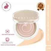 Merythod Reelcover Melting Pact 02 Natural Beige SPF50+PA++++ - Yağlı Ciltler İçin Yüksek Kapatıcı Fondöten - 1