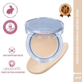 Merythod Water Glow Cushion 02 Natural Beige SPF38+PA+++ - Nemli Bitiş Sağlayan Glass Skin Fondöten - 1